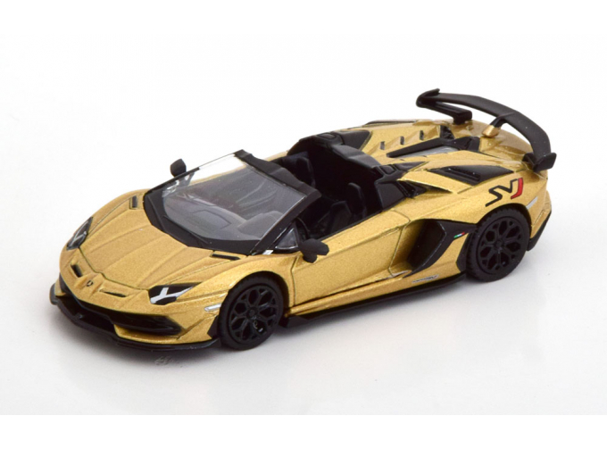 LAMBORGHINI Aventador SVJ Roadster, light gold black