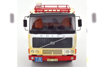 VOLVO F1220 (1977), white/rot