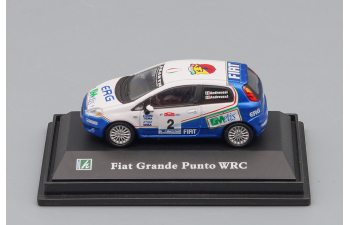 FIAT Grande Punto WRC, whire/blue