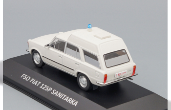 FIAT 125P Sanitarka, Kultowe Legendy FSO 17, white