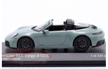 PORSCHE 911 (992.2) Targa 4 GTS (2024), shade green - metallic