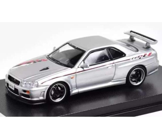 NISSAN Skyline R34 V-Spec *Nismo Livery*, silver