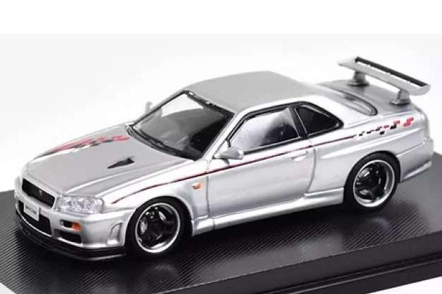 NISSAN Skyline R34 V-Spec *Nismo Livery*, silver