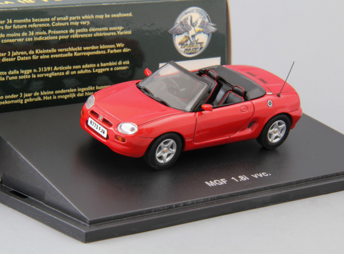 MGF 1.8i vvc. Roadster (1995), red