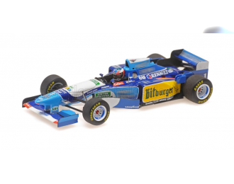 BENETTON F1 B195 Team Mild Seven Renault №1 World Champion Winner Brazilian Gp (1995) Michael Schumacher, Blue Yellow