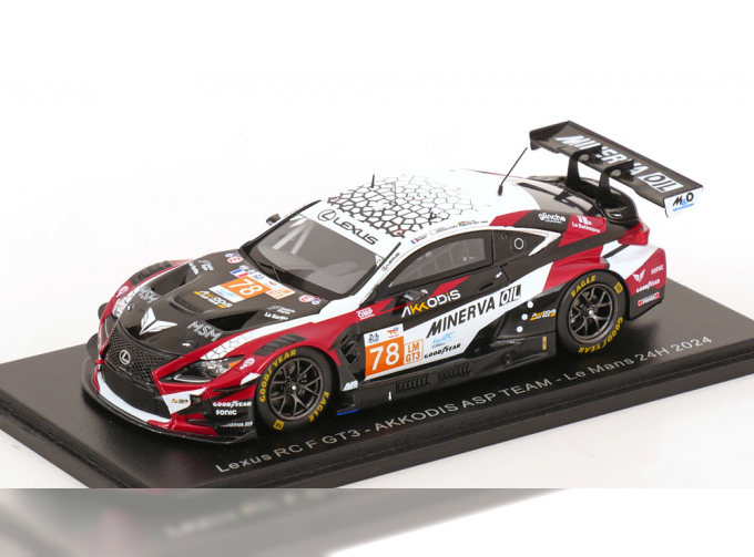 LEXUS RC F GT3 №78 24h Le Mans, van der Linde/Boguslavskiy/Robin (2024)