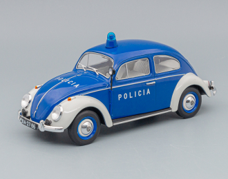 VOLKSWAGEN Beetle Kafer Maggiolino Portugal Policia Police (1974), Blue White