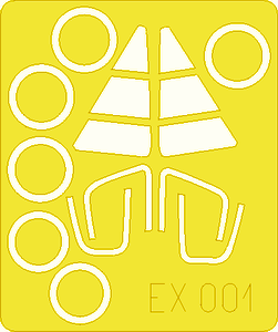 Окрасочная маска Самолет F-102