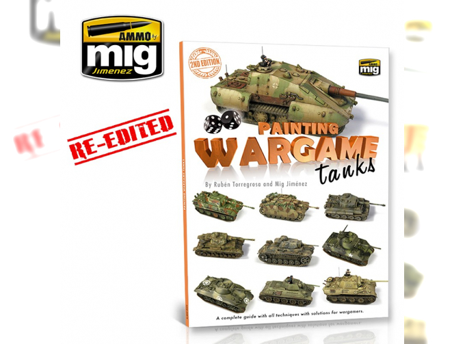 Книга PAINTING WARGAME TANKS ENGLISH ("окраска танков для варгейминга"на английском языке)