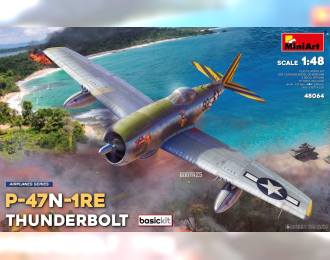 Сборная модель P-47n-1re Thunderbolt Airplane Military 1942