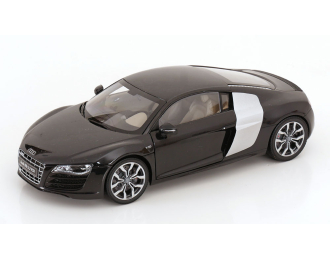AUDI R8 5.2FSI quattro (2009), black metallic /silver