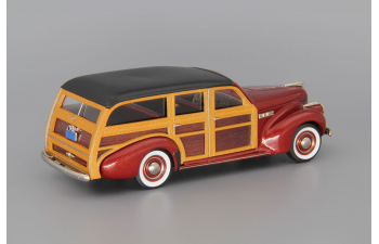 BUICK Model 59 Station Wagon (1940), dark red / black / brown