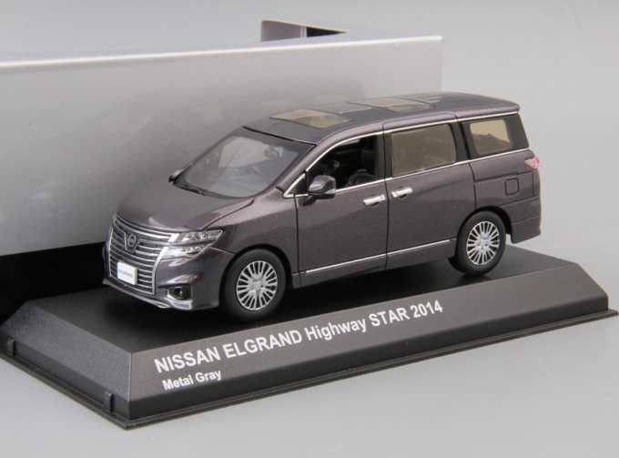 NISSAN Elgrand Highway Star (2014), metall grey