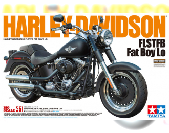 Сборная модель Harley Davidson FLSTFB - Fat Boy Lo