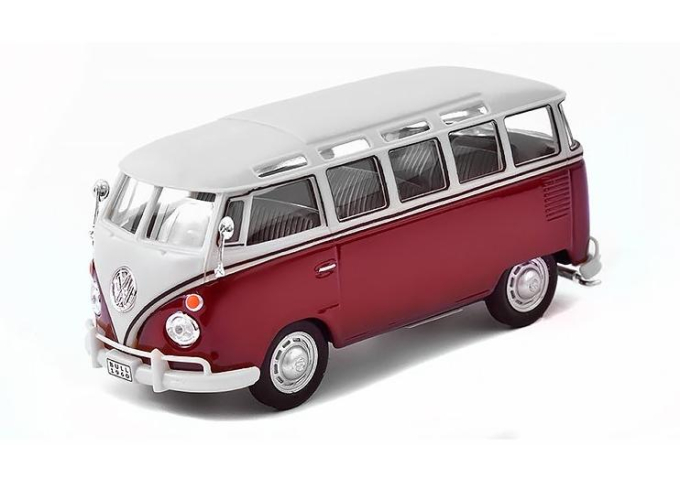 VOLKSWAGEN T1 Samba Minibus (1962), red