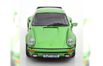 PORSCHE 911 (930) Turbo 3.0 (1976), green metallic