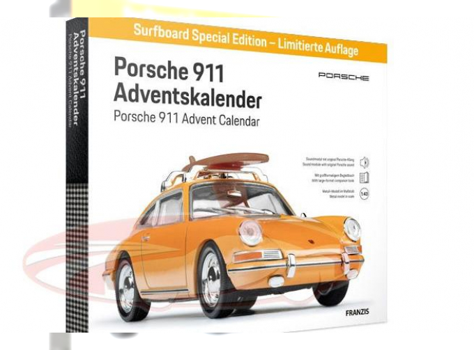 Сборная модель Porsche 911 (1963), Bahama yellow