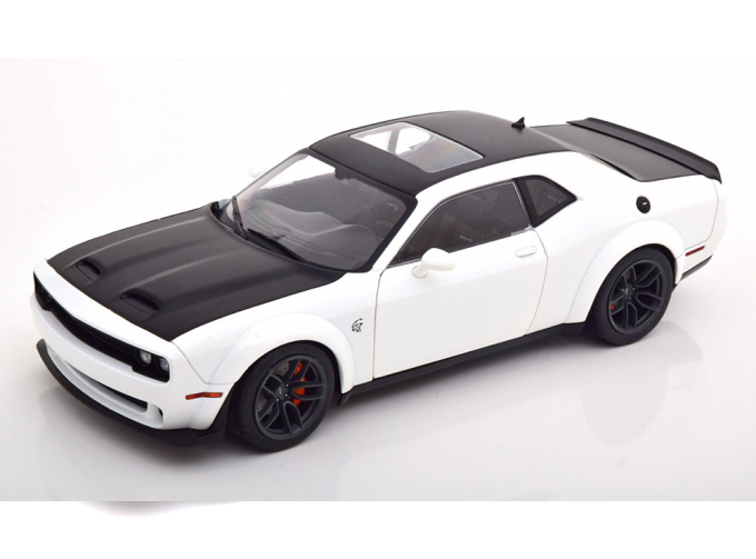 DODGE Challenger SRT (2020), white/matt-black