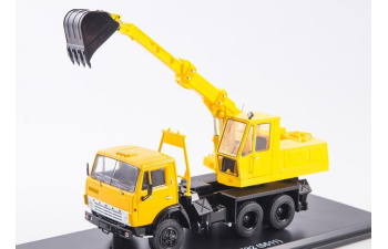 Экскаватор ЭО-3532 (5511), оранжевый / желтый