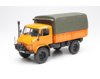 MERCEDES-BENZ Unimog 404 Pritsche (1960), orange