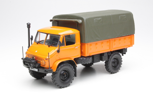 MERCEDES-BENZ Unimog 404 Pritsche (1960), orange
