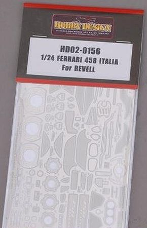 Фототравление FERRARI 458 ITALIA для моделей Revell