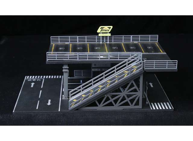 Diorama *Parking lot E*, various