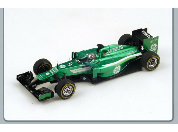 CATERHAM CT05 2014 #10 Kamui Kobayashi, green