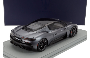 MASERATI Mc20 Gloss Black Roof (2020) - Con Vetrina - With Showcase, Grigio Mistero - Grey Met Black