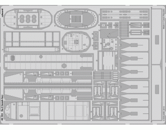 Фототравление T-u-2 boMERCEDES-BENZ bay