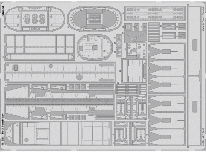 Фототравление T-u-2 boMERCEDES-BENZ bay