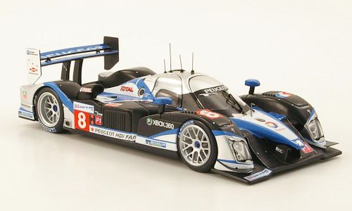 PEUGEOT 908 Hdi-FAP 8 LMP1 2nd Le Mans (Stephane Sarrazin - Montagny - Bourdais S.) 2009, black