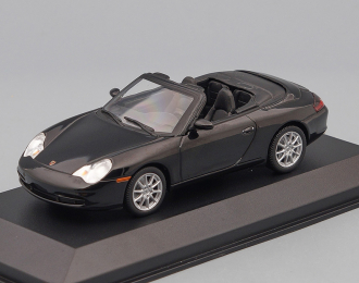 PORSCHE 911 Cabriolet (996) (2001), black metallic