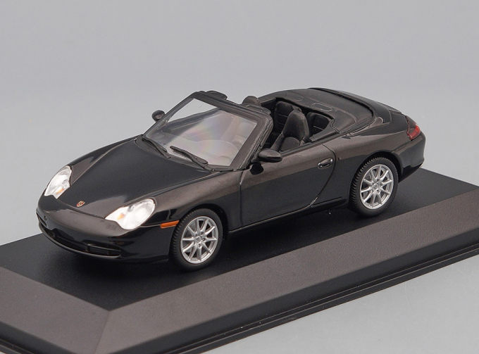 PORSCHE 911 Cabriolet (996) (2001), black metallic