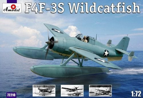Сборная модель Американский истребитель-бомбардировщик Grumman F4F-3S Wildcatfish