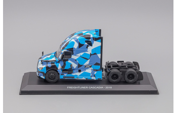 FREIGHTLINER Cascadia Tractor Truck 3-assi (2018), Blue Camouflage