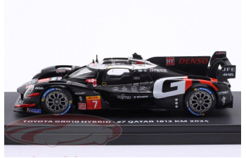 TOYOTA GR010 Hybrid №7 5th 1812km Qatar WEC Mike Conway, Kamui Kobayashi, Nyck de Vries (2024)