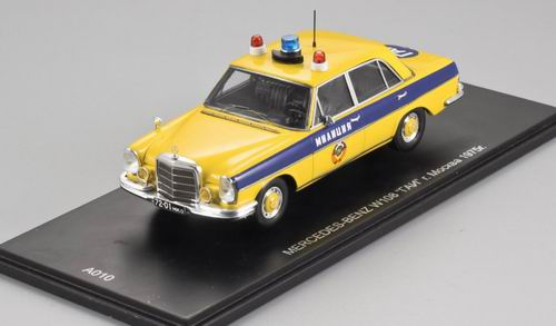 MERCEDES-BENZ 280SE W108 Милиция ГАИ Москва (1975), yellow