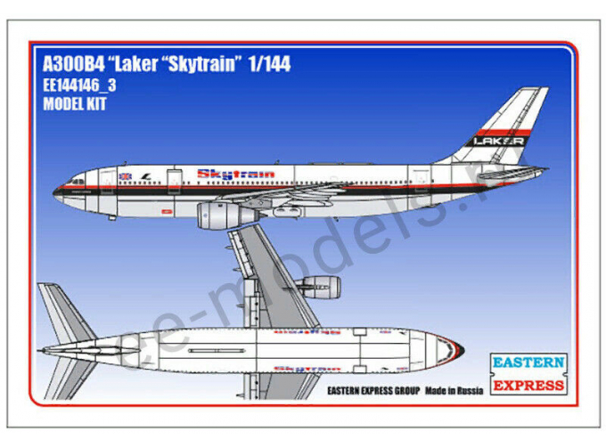 Сборная модель Airbus A300B4 LAKER SKYTRAIN (Limited Edition)