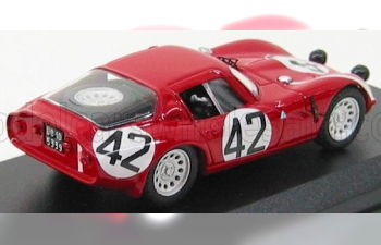 ALFA ROMEO Tz2 N 42 24h Le Mans 1965 Zuccoli - Geky, Red