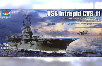 Сборная модель USS Intrepid CVS-11