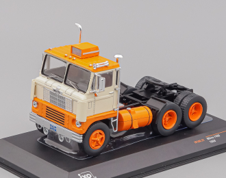 WHITE 7400 Tractor Truck 2-assi (1960), orange / creme