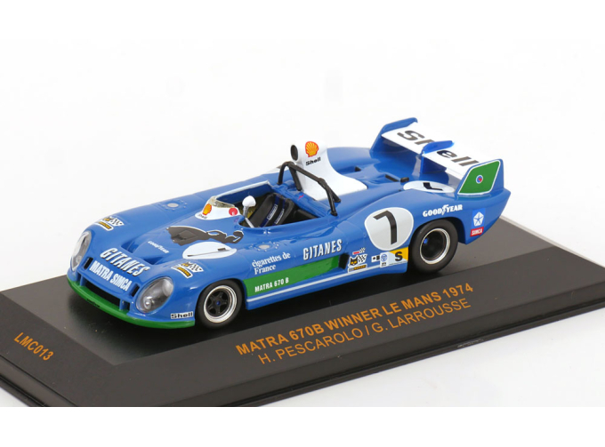 MATRA 670B Winner 24h Le Mans, Pescarolo/Larrousse (1974)