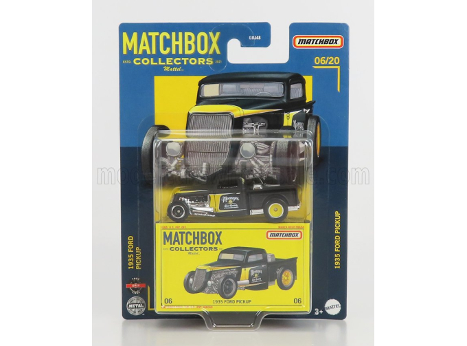 FORD Pick-up Truck (1935), Black Yellow