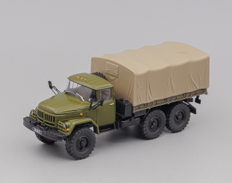 ЗИЛ 131 бортовой с тентом, Грузовики СССР 15, хаки