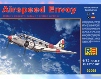 Сборная модель Airspeed Envoy British airliner