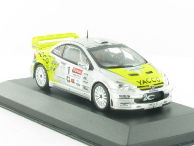 PEUGEOT 307 WRC, серия Champions Francais de Rallye 37, желто-белый