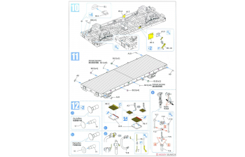 Сборная модель German Railway FLATBED Ommr (2 in 1) Super value pack (1+1) - Double kits