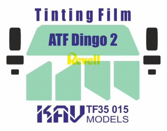 Тонировочная пленка на  ATF Dingo 2 (Revell)