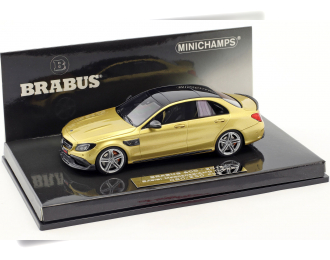 BRABUS 600 AUF BASIS MERCEDES AMG C 63 S - 2015 - GOLD